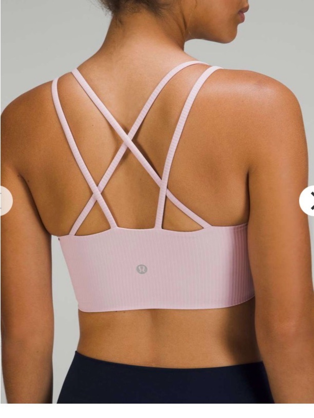 Lululemon Like a Cloud Ribbed Longline Bra *Light Support, B/C Cup, size 6
